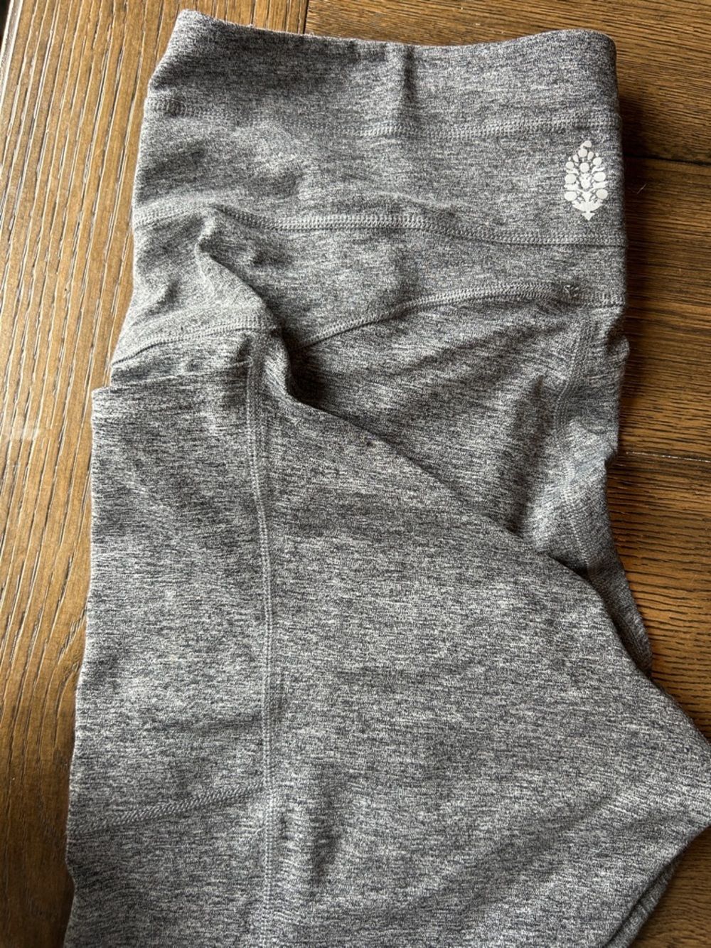 Free People Charcoal Heather Boot-Cut Pants